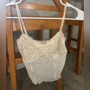 Full Tilt Cream Lace Chemise